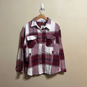 Plaid Print Jacket